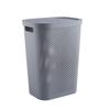 Cesta Grande para la Ropa del Hogar, Directa del Fabricante, Cesta de Plástico Estilo Japonés de 60L con Tapa, Gran Capacidad