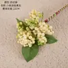 Rama de Frijol Navideña Estilo Ins Flor Artificial Bayas Venta al por Mayor Flor Falsa de Tallo Único Boda Decoración del Hogar Transfronterizo