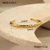 Pulsera de Acero de Titanio con Incrustaciones de Diamantes Europea y Americana Transfronteriza Diseño de Estrella de Cinco Puntas con Incrustaciones de Diamantes Joyería de Mano Versátil y de Moda de Acero Inoxidable