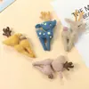 Acessórios de Roupa de Animal com Enchimento de Algodão, Pingentes de Pônei de Tecido, Acessórios para Bolsas e Sapatos, Broches, Acessórios de Brinquedo de Tecido