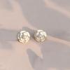 Pendientes de perlas con pasador de plata, pendientes con borlas de perlas barrocas irregulares, pendientes con borlas de perlas al por mayor