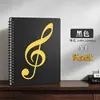Carpeta de Partituras para Piano, Se Puede Usar para Cambiar y Organizar Partituras, Partituras de Canciones, Carpetas A4, Multicapa, Hojas Sueltas, Almacenamiento No Reflectante