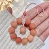 Cadena para teléfono móvil de raíz Bodhi con garra de gato, pareja, lindo cordón para funda de teléfono, colgante para unidad USB, llavero Wenwan para mujer al por mayor
