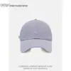 Gorra de béisbol de secado rápido estilo coreano, de colores brillantes para primavera y verano, con bordado de letras simple, para hombres y mujeres, adelgazante de rostro, protector solar