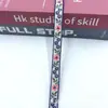 Nova fita jacquard de poliéster estilo nacional acessórios de renda 1CM de largura corda moda pequeno fresco vestuário atacado