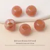 Cuentas Acrílicas Bicolores de Agujero Grande Material para Bisutería Joyería Accesorios DIY Ropa Traje de Baño Venta al por Mayor Botones de Cuentas de Agujero Recto