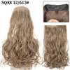 Fabricante de Cortina de Cabello para Peluca Venta al por Mayor Comercio Exterior Transfronterizo Ola Grande Fibra Química Hilo de Pesca Cortina de Cabello Rizado Extensión de Cabello Sin Costuras Pieza de Peluca