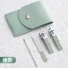 Nuevo Set de Cortaúñas Anti-salpicaduras Transfronterizo Caja Portátil de Alta Gama Cortauñas Recogedor de Oídos Set de Manicura