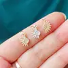 S70 Accesorios para Joyería DIY Espacio Sol Rayo Molino de Viento Luna Estrella Colgante Pequeño