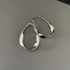 Pendientes Diseño de Nicho Anillo de Oreja de Alta Calidad Botón de Oreja Anillo de Oreja Pin de Plata Mobius Tachuelas Pendientes para Rostro Redondo Pendientes para Mujer Combinan con Todo