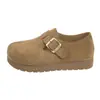 Moda Otoño 2026 Zapatos Birkenstock Planos con Punta Dividida para Mujer Mocasines de Cobertura Total con Suela Suave Slip-on