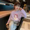 Camiseta de Manga Larga para Niña 2026 Nueva Primavera/Otoño Algodón Puro Capa Base Infantil Niña Elegante Moda Top Tendencia T