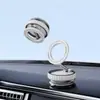 Suporte de Telefone para Carro com Ventosa Adesiva Magnética a Vácuo Suporte Giratório Dobrável Anti-Tremor por Adsorção para Navegação