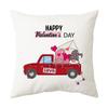 Nueva serie linda de enanos de dibujos animados para el Día de San Valentín, impresión transfronteriza, venta al por mayor, funda de almohada, Amazon Home Festival