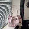 Bolsa de bolinhas feminina 2026 nova moda primavera ombro único grande capacidade bolsa tote bolsa de ombro