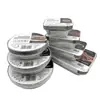 Suministro Directo de Fábrica de Moldes para Tartaletas de Huevo Sellados con Plástico, Cajas Redondas de Empaque, Cajas de Papel de Aluminio para Barbacoa, Contenedores de Papel de Aluminio de Grado Alimenticio