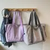 Bolsa Fitness Leve de Grande Capacidade Transfronteiriça, Bolsa de Viagem Portátil Simples para o Dia a Dia, Bolsa Esportiva Fitness de Lona de Alto Valor