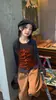 Suéter Hua Yu Xun para Niñas con Ceñidor en la Cintura Ropa Infantil Otoño 2026 Nuevo Estilo Coreano Elegante Ropa Exterior de Punto Acanalado con Ceñidor en la Cintura para Niños Modernos