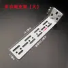 Trilho de Cortina Trilho Reto Trilho Quadrado Trilho Elétrico Suporte Multifuncional Suporte Montado na Lateral Suporte de Instalação de Trilho Simples/Duplo Suporte de Parede para Trilho Guia
