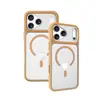 Adecuado para Funda de Teléfono Móvil Iphone18, Fantasma de Dos Tonos, Succión Magnética para Apple 17, 16Promax Ventana Grande Funda Protectora Anticaídas