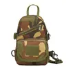 Bolso pequeño unisex para el pecho, bolsa táctica de camuflaje para deportes al aire libre, mochila de hombro para viajes y ocio, mini bolsa de herramientas