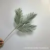 Plantas Verdes, Hierba de Espárrago, Pino Dorado de Mil Capas, Hojas Verdes para Decoración de Techo, Flores Artificiales al por Mayor, Enredaderas de Plantas Verdes Artificiales