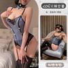 Não perca a lingerie sexy para sexo noturno, uniforme de policial sexy, macacão puro desejo, roupa de tentação com perspectiva, pijama feminino qqny