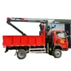 Fornecimento Direto de Fábrica Caminhão Pesado Manhao Placa Azul 3280 Entre-eixos 8.1m Braço Articulado Garra de Madeira Quanto Dinheiro pela Máquina