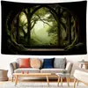 Yiwu Jit Pode Entregar Tecido para Fundo de Tapeçaria com um Design Simples de Floresta, um Item Popular na Temu, Shein, Amazon e Etsy