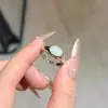 Nuevo Diseño Estilo Chino, Exquisito y Versátil, Estilo Nacional de Moda, Diseño de Nicho, Impresionantemente Hermoso y Elegante, Anillo Brillante para Mujer
