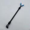 Botón de Colgante Trasero de Liberación Rápida para Fácil Instalación, Estante Telescópico de Aleación de Aluminio para Accesorios de Pesca Colgantes Traseros, Base para Caña con Botón Estable para Ajustar la Posición del Colgante Trasero