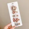 Elegantes pasadores laterales para niñas, lujo ligero y lindos pasadores infantiles, pasadores exquisitos de Yiwu, accesorios para el cabello