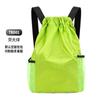 Mochila de baloncesto con bolsillo para el hombro y cordón, con logotipo personalizado, bolsa de almacenamiento, ligera, para entrenamiento, eventos, publicidad, fútbol, personalizada.