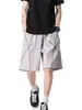 Pantalones Cortos Deportivos de Cintura Elástica Estilo Hasselblad para Hombres y Mujeres, Shorts Ligeros de Cinco Puntos para Exteriores de Verano, Pantalones Retro Casuales Rectos de Largo Medio