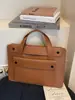 Bolso de Mano de Alta Gama Nuevo y Nicho Otoño e Invierno 2025 para Mujer, Almacenamiento de Computadora, para Viajes Diarios, Bolso Multifuncional