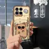 Adequado para Capa de Celular Redmi K90 Pro Max para Homens e Mulheres, Porta-Cartões Digital Personalizado Novo, Silicone com Textura à Prova de Poeira