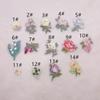 Naye Flor Rosa Pequeña Transfronteriza Ropa DIY Sello Bordado a Computadora Accesorios de Ropa Planchado al Punto Venta al por Mayor