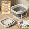 Cubo para Pies Doméstico Cubo para Pies de Plástico Engrosado para Ancianos Altura Masaje Cubo para Pies para Adultos Pierna Cubo para Pies