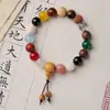Venda Direta de Fábrica de Pulseiras Tesouro Múltiplo de Dezoito Sementes, Contas Budistas, Rosários, Pulseiras de Bodhi de 18 Sementes, Lembranças de Templo no Atacado