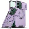 Adecuado para Funda de Teléfono Oppo Reno16Pro, Soporte con Ventana Deslizante Reno15, Cubierta Protectora Anticaídas Reno14
