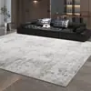 Alfombra para sala de estar, sensación de lujo ligero y alta gama, lavable y limpiable con trapo, nuevo modelo 2026, alfombra minimalista italiana para dormitorio, tapete anti-manchas para el hogar