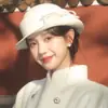 Chapéu de Lã 100% Ovelha Estilo Hepburn com Aba Enrolada para Mulheres, Toque de Luxo para Outono e Inverno, Adequado para Rostos Quadrados e Redondos, Faz o Rosto Parecer Menor, Chapéu da Filha