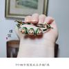 Aleación Oro Vietnamita diy accesorios pulsera pulsera Con cuentas Festival del Bote del Dragón tamales bebé con agujero pasante caricatura niños