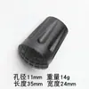 Accesorios para Bastones de Trekking para Exteriores Almohadillas Antideslizantes Universales Cubiertas de Punta de Goma para Bastón Cabezales Protectores Resistentes al Desgaste