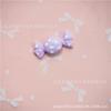 Resina Simulada Lindo Corazón Caramelo DIY Accesorios Pegamento Crema Aretes Accesorios Tocado Accesorios Papelería Juguete