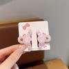 Niñas Lindo Dibujo Animado Pequeño Clip de Agarre Clip para el Cabello Infantil Parte Posterior de la Cabeza Bebé Celebridad de Internet Princesa Flequillo Lateral Tarjeta Adorno para la Cabeza