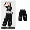 Roupas de Dança Jazz para Meninas Hip-Hop Roupa de Performance de Street Dance Infantil Legal e Estilosa Roupa de Performance de Passarela Hip-Hop para Meninas