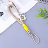 Cordón con Nudo de Paraguas Tejido de Colores, Cadena de Teléfono Trenzada de Colores, Colgante para Llavero Mochila, Decoración Exterior Unisex al por Mayor