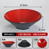 Tazón cónico de melamina A5, tazón comercial para ramen para tiendas de fideos, tazón de imitación de porcelana para arroz con manitas de cerdo, tazón para fideos de caracol, tazón grande para hot pot picante