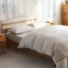 Conjunto de Roupa de Cama de Algodão Xinjiang Tianzhu, Conjunto de Quatro Peças 100% Algodão, Classe A, Adequado para Dormir Nu, Algodão Malhado, Lençol de Elástico 100% Algodão, Conjunto de Três Peças, Produtos Infantis